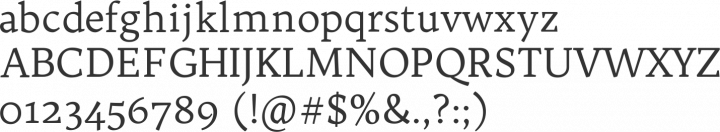 Trykker Font Specimen