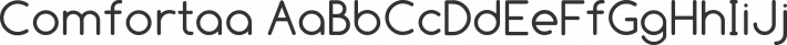 Comfortaa font family by Johan Aakerlund