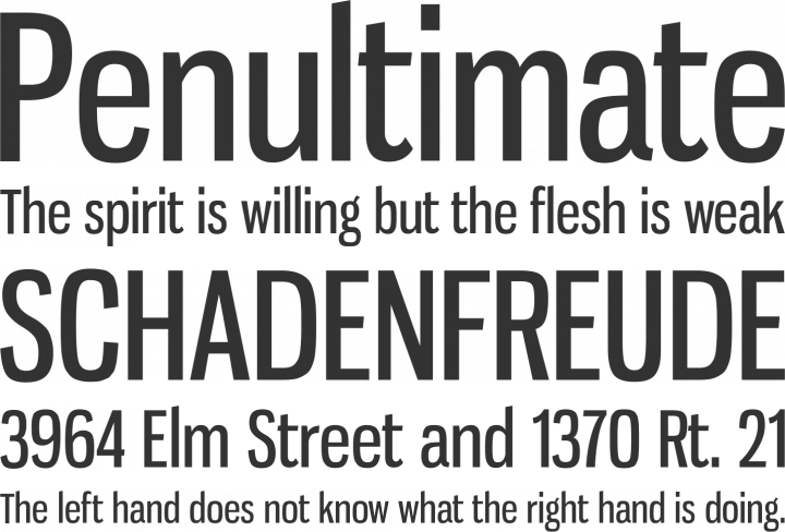 Gnuolane Font Phrases