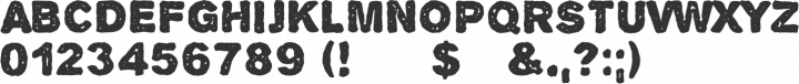 Alpha Echo Font Specimen