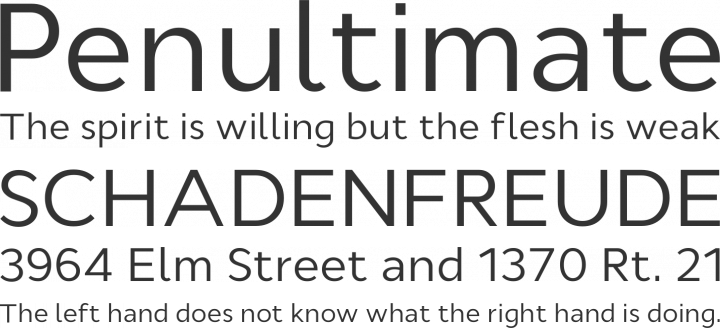 Cyntho Pro Font Phrases