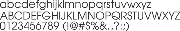 TeX Gyre Adventor Font Specimen