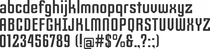 Slim Jim Font Specimen