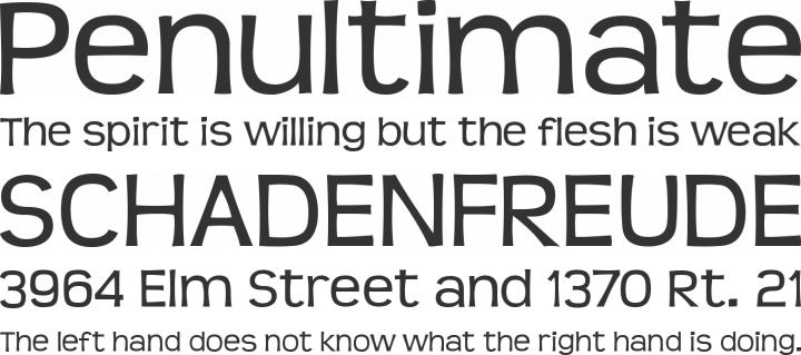 Teen Font Phrases