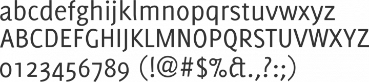 Delicious Font Specimen
