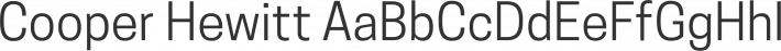 Cooper Hewitt font family by Cooper Hewitt