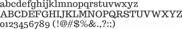 Trocchi Font Specimen