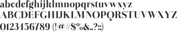 Otama e.p. Font Specimen
