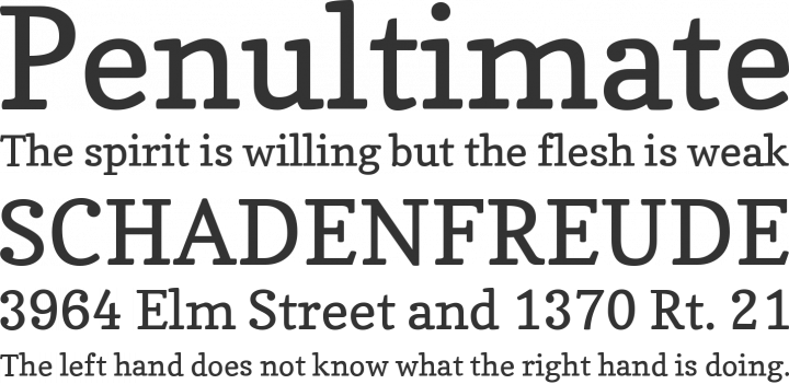 Copse Font Phrases