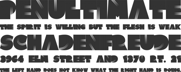 Clutchee Font Phrases