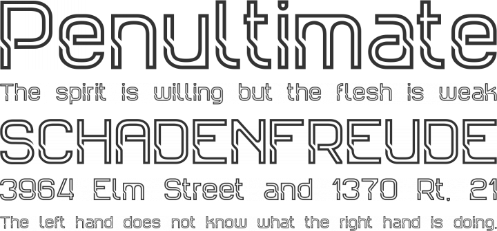 Sportrop Font Phrases
