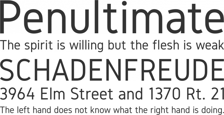 Gidole Font Phrases