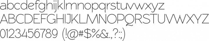 RawengulkSans Font Specimen