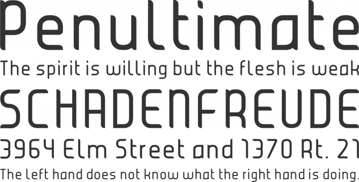 Juice Font Phrases