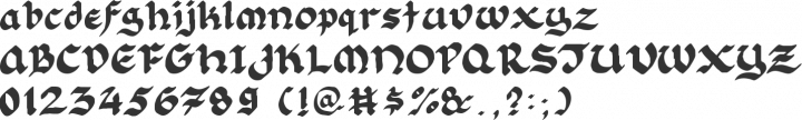 Florante at Laura Font Specimen