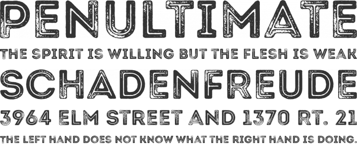 Intro Rust Font Phrases