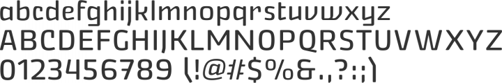 Nikaia Font Specimen