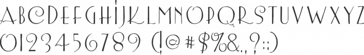 LemonChicken Font Specimen