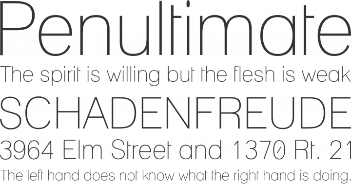 Lane Font Phrases