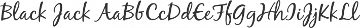 Blackjack font squirrel