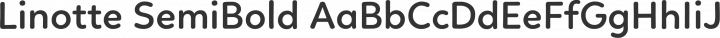 Linotte SemiBold free font