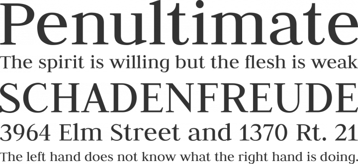 Judson Font Phrases