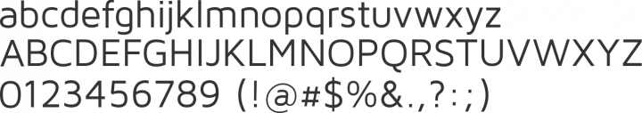 Maven Pro Font Specimen