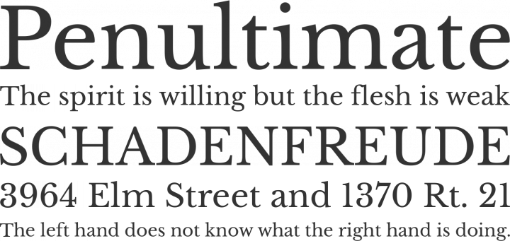 important dates for baskerville typeface