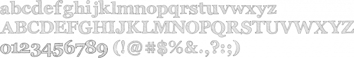 Archistico Font Specimen