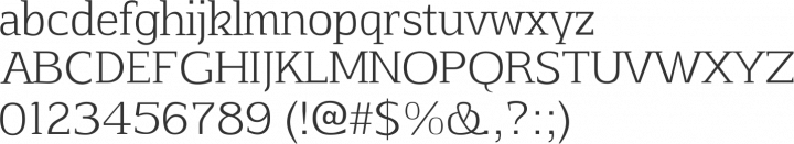 Afta Serif Font Specimen