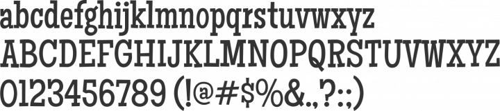 Maiden Orange Font Specimen