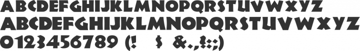 JungleFever Font Specimen