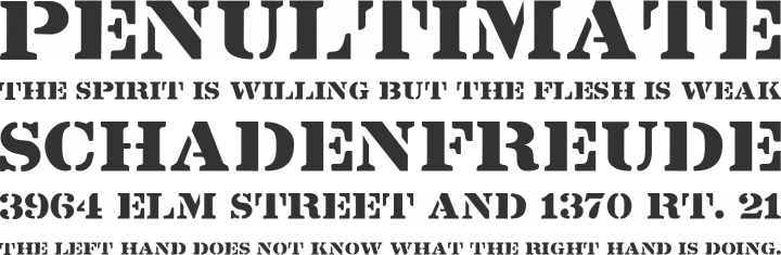 Lintsec Font Phrases