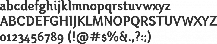 Otari Font Specimen