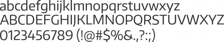 Encode Sans Font Specimen
