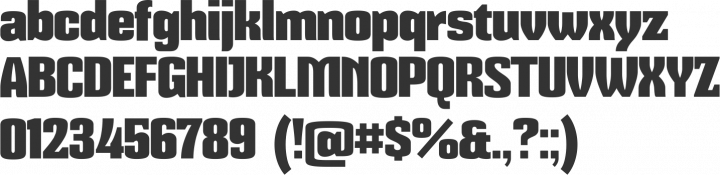Mikodacs Font Specimen