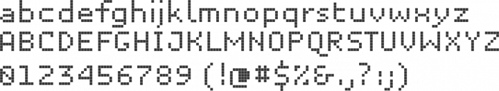 Unibody 8 Font Specimen